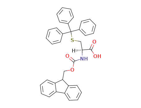 N-(9-fluorenylmethoxycarbonyl)-S-trityl-L-cysteine